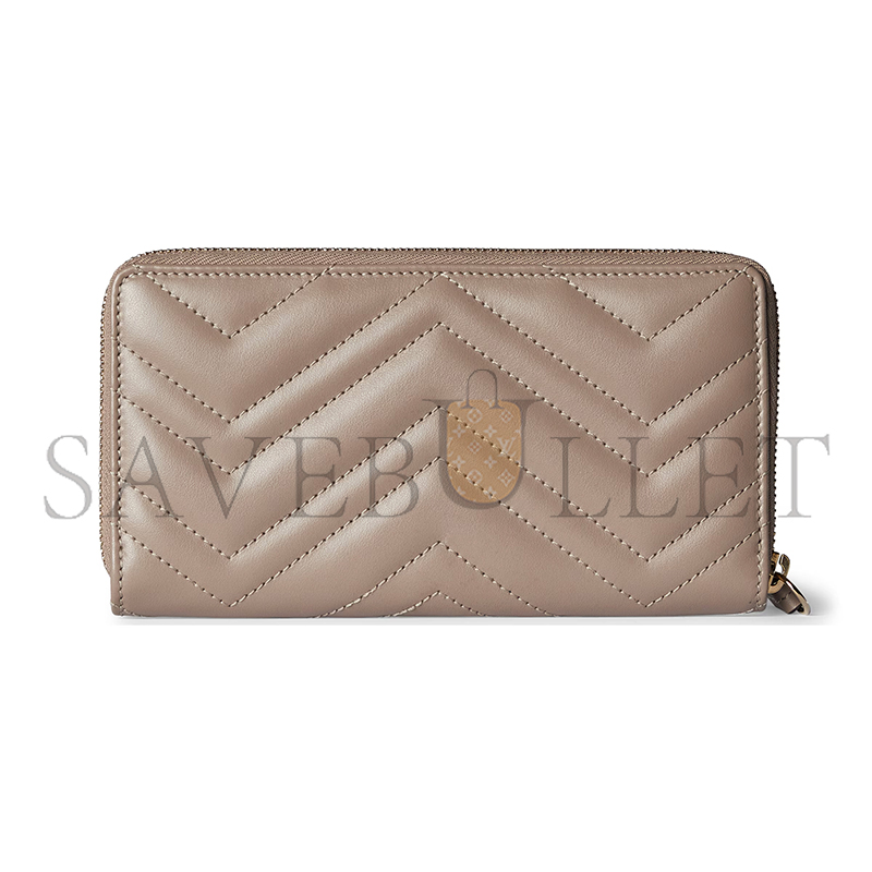 GUCCI GG MARMONT ZIP AROUND WALLET 443123 (19*10.5*2cm) GUCCI GG MARMONT ZIP AROUND WALLET 443123 (19*10.5*2cm)